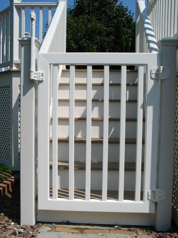 Custom welded PVC pool gate